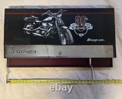 Snap-On Tool Box LID/DOOR ONLY Harley-Davidson 90th Rare Hand Numbered Edition