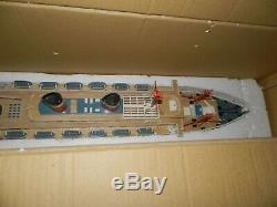 Ss Independence Ocean Liner Ship Model 34 Original Box- Free Shipping