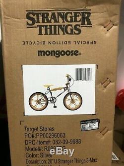 Stranger Things Mad Max Mongoose BMX Bike NEW in box 80s Netflix Season 3 Maxine