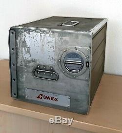 Swiss air lines standard trolley catering box alu atlas container