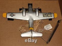 Topping- Grumman Albatross USCG UF-1G with Original 1959 Box and Stand