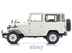 Toyota Land Cruiser 40 Van RHD (Right Hand Drive) White 1/18 Diecast Model Car