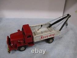 Transportation Truck Set With Accessory In Orig Box Friction Vg Cond 17 Pices