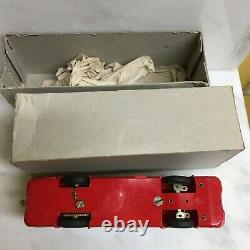 True Nos Aristocraft Eheim Trolley Bus System Set In Red. Complete/working/boxed