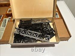 Tyco Ho Scale T909. 33 Piece Bridge & Trestle Set. Not Complete Not Tested