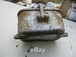 US & S Switch box CNR Railway RAIL ROAD CROSSING lights Original 1940s cast iron