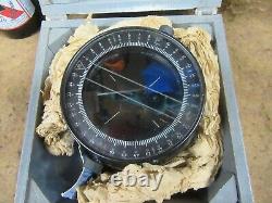 US WWII, Aircraft Compass, Pioneer, Typ P11,1802-2B, StraightFlight Jr, withboxNICE