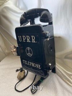 Union Pacific Railroad UPRR Call Box Telephone Railway Phone Fire Alarm Gamewell