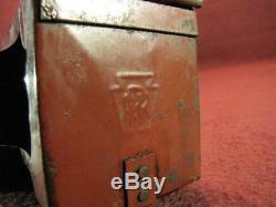 VINTAGE PENNSYLVANIA RAILROAD SIGNAL FLARE CASE BOX With CARRY STRAP