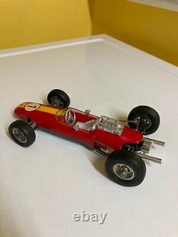 VINTAGE SCHUCO HAND CRANKED/POWERED DYNAMO-LOTUS WithBOX! FULLY WORKING IN RED