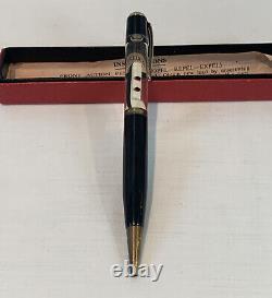 VTG 1938 RMS Queen Elizabeth Floating Ship Ballpoint Pen With Box & Paperwork