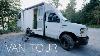 Van Tour Ford E 350 Cutaway Camper Van Conversion Blizzard Proof Build W Diesel Heater