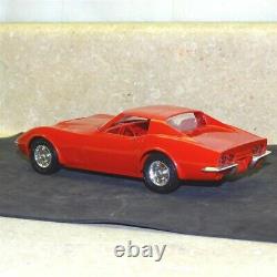 Vintage1972 Corvette Stingray Dealer Promo Car + Box, Mille Miglia Red