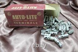 Vintage 1950s AUTO-LITE TERMINALS Automotive Cable Products Box of 100 C/1