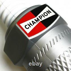 Vintage 1960's Champion Jumbo Plastic Advertising Display Sparkplugs with Box