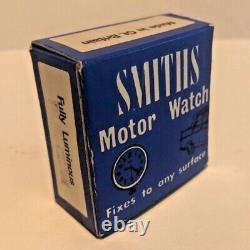Vintage (1960s) Smiths Motor Watch dashboard clock Mint / unused, boxed