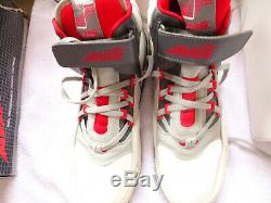 Vintage 1986 Avia Transport 1355MR High Top RED WHITE CHARCOAL SNEAKERS WITH BOX