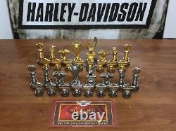 Vintage 1995 Harley Davidson chess pieces new in box