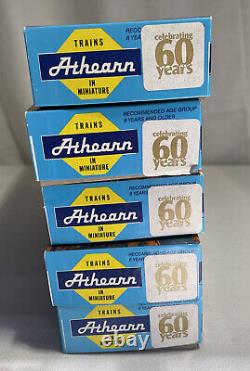 Vintage Athearn HO Freight Car Trains All New Unbuilt in Box lot of 10