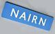 Vintage BR (Sc) British Railways Scottish Region Enamel Signal Box Sign NAIRN