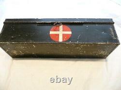 Vintage British Rail 1960s/1970s First Aid Box With Contents Bathroom First Aid