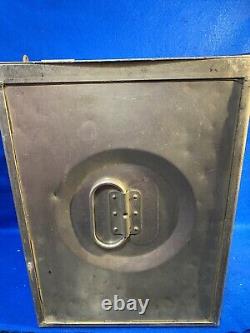 Vintage Continental Airlines Passenger Meal Galley Storage Box