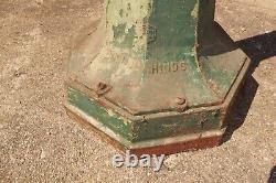 Vintage Crouse Hinds Utility / Traffic Signal light Control Box Station on Stand