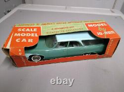 Vintage Dealer Promo Car 1960 Plymouth Suburban Wagon Jo-Han with ORIGINAL BOX