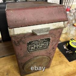 Vintage Duncan Fine-O-Meter Parking Meter Collection Box