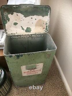 Vintage Gas Service Station Island Windshield Washer Paper Towel Dispenser Box