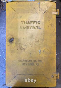 Vintage Marbelite Traffic Control Box