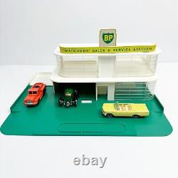 Vintage Matchbox MG-1 BP Service Station With Box