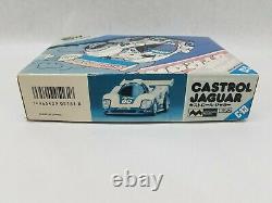 Vintage Mitsuwa Jaguar Castrol Mid Racer C-13 Model New Model Open Box Rare