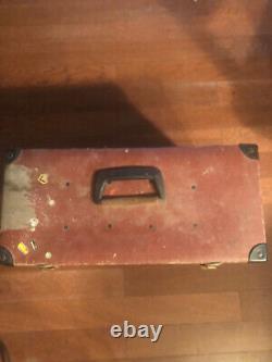 Vintage One Of A Kind Pan Am Cargo/mail Documents Box Case From Plane