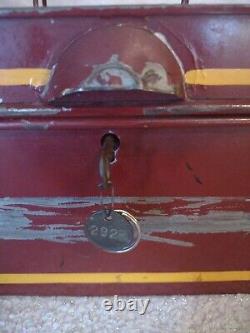 Vintage Original Rare Pennsylvania Railroad Prr Conductors Box 2928