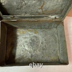 Vintage Pennsylvania Railroad (p. R. R.) Tin Document Box