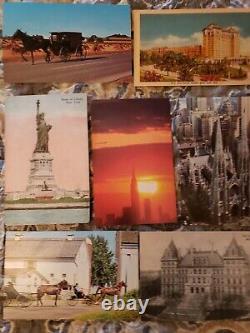 Vintage Postcard Lot Huge 500+ USA Location Pre Linen + Chrome BOX 2