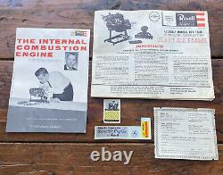 Vintage Revell Chrysler 1/4 scale Slant Six Engine Model kit H-15531295 in box