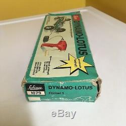 Vintage Schuco Hand Cranked/powered Dynamo-lotus In Box! Fully Working Art. 1079