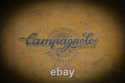 Vintage Stunning Campagnolo Trade Shop Wooden Box + NOS Spares VERY RARE Eroica