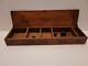 Vintage Victor Ford Gaskets Wooden Finger Jointed Box Made in Chicago