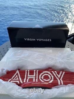 Virgin Voyages Scarlet Lady Ship Model NEW IN BOX