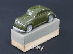 Volkswagen Beetle Rare Publicity Piggy Bank Of 1938 With Its Original Box