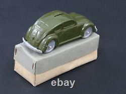 Volkswagen Beetle Rare Publicity Piggy Bank Of 1938 With Its Original Box