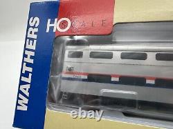 WALTHERS HO SCALE PS DD COMMUTER CAB CAR 932-6266 Amtrak NEW Open Box