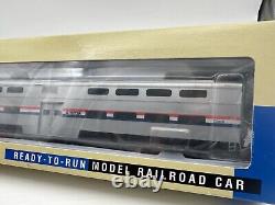 WALTHERS HO SCALE PS DD COMMUTER CAB CAR 932-6266 Amtrak NEW Open Box