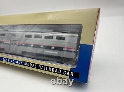 WALTHERS HO SCALE PS DD COMMUTER CAB CAR 932-6266 Amtrak NEW Open Box