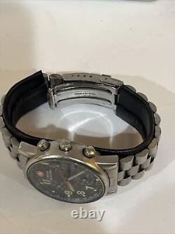 WENGER SWISS ARMY MILLITARY 536.0765 CHRONOGRAPH MEN'S Dive WATCH Diver 100m