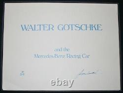 Walter Gotschke The Mercedes-Benz Racing Car Boxed Set with29 Prints KM Coins
