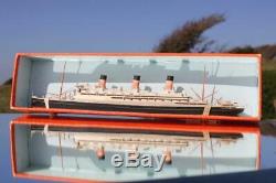 White Star Line Rms Majestic Bassett Lowke Waterline Model Ship Boxed & Mint